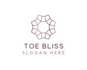 Gradient Tile Pattern logo design