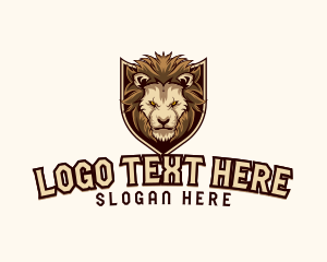 Fierce Lion Gaming logo design