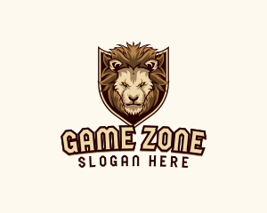 Fierce Lion Gaming logo design