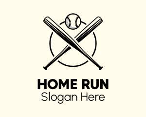 Baseball Bat Club logo design