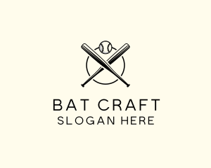 Baseball Bat Club logo design