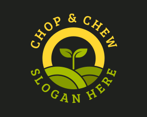 Leaf Sprout Farm Logo