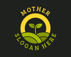 Leaf Sprout Farm Logo