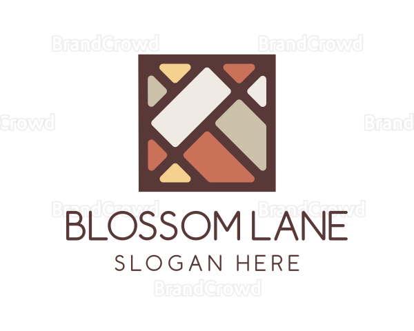 Colorful Square Tile Logo