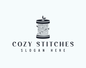 Butterfly Button Tailoring logo design