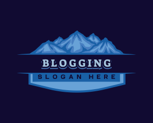 Iceberg Mountain Range Logo