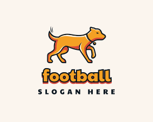 Veterinary - Orange Pet Dog Trainer logo design