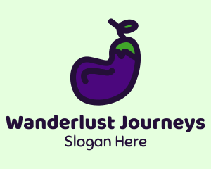 Farmers Market - Vegetable Eggplant Farm logo design