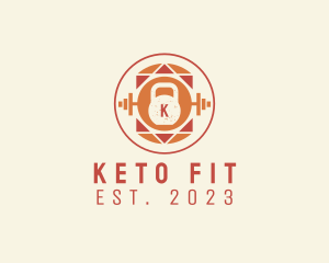 Kettlebell Fitness Gym logo design