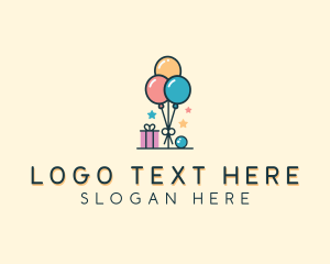 Box - Party Balloon Box logo design