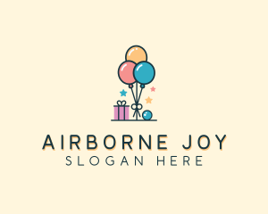 Balloon - Party Balloon Box logo design