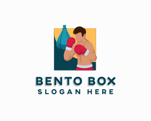 Sports Boxing Athlete logo design