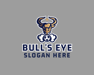 Soccer Bull Star logo design