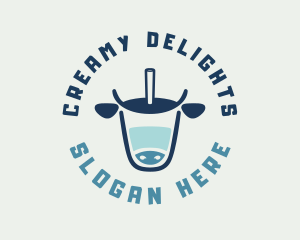 Dairy - Cow Milk Dairy logo design