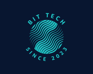 Digital Tech Wave logo design