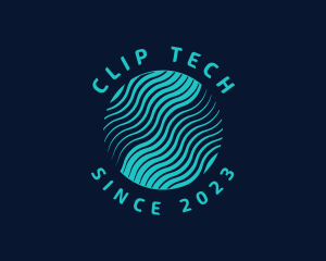 Digital Tech Wave logo design