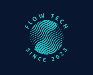 Digital Tech Wave logo design