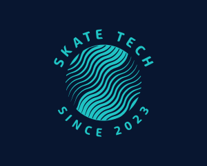 Digital Tech Wave logo design