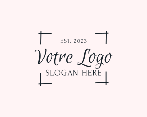 Accountant - Simple Signature Photographer logo design