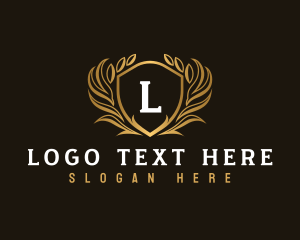 Ornamental - Elegant Crest Shield logo design