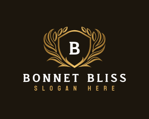 Elegant Crest Shield logo design