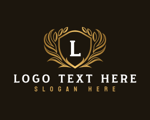 Letter - Elegant Crest Shield logo design