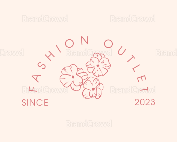 Natural Floral Business Logo