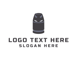 Trigger - Demon Bullet Weapon logo design