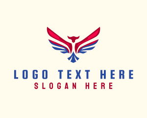 Wings - Veteran American Eagle logo design