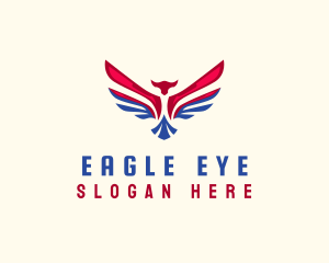 Veteran American Eagle logo design