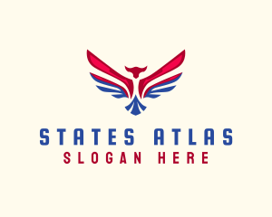 Veteran American Eagle logo design