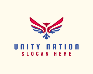 Veteran American Eagle logo design