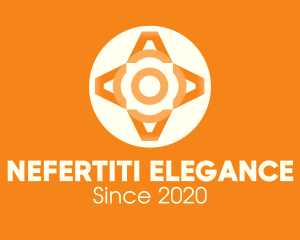 Orange Elegant Pattern logo design