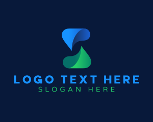 Technology - Creative Agency Letter S logo design
