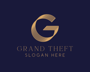 Premium Luxury Letter G logo design