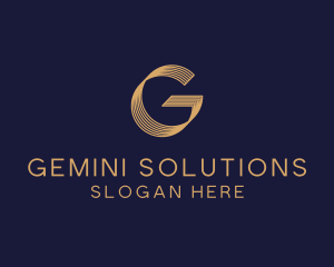 Premium Luxury Letter G logo design