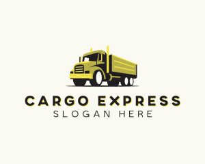 Haulage - Truckload Haulage Vehicle logo design