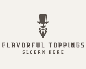 Top Hat Gentleman logo design