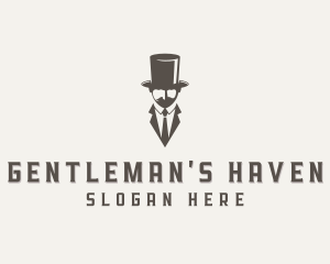 Top Hat Gentleman logo design