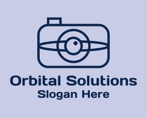 Orbital - Eye Lens Photography logo design