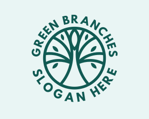 Branches - Tree Garden Horticulture logo design