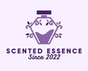 Perfume - Lavender Perfume Bottle logo design