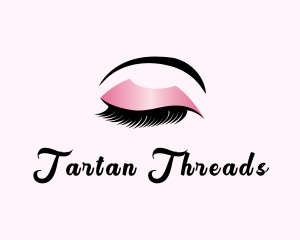 Eyelash Cosmetics Salon logo design