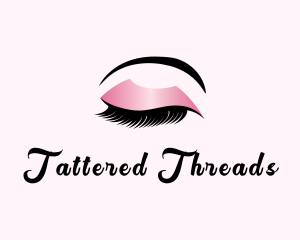 Eyelash Cosmetics Salon logo design