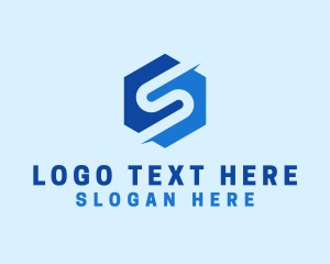 Hexagon - Generic Company Letter S logo design