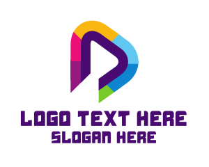 Player - Media Player Button logo design