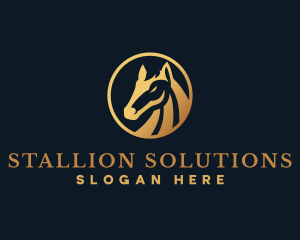 Stallion - Professional Stallion Horse logo design