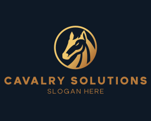 Professional Stallion Horse logo design