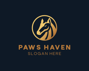 Professional Stallion Horse logo design