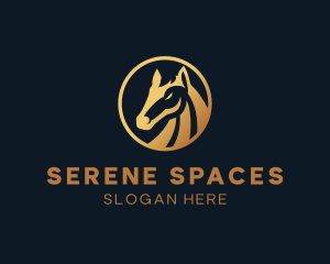 Professional Stallion Horse logo design